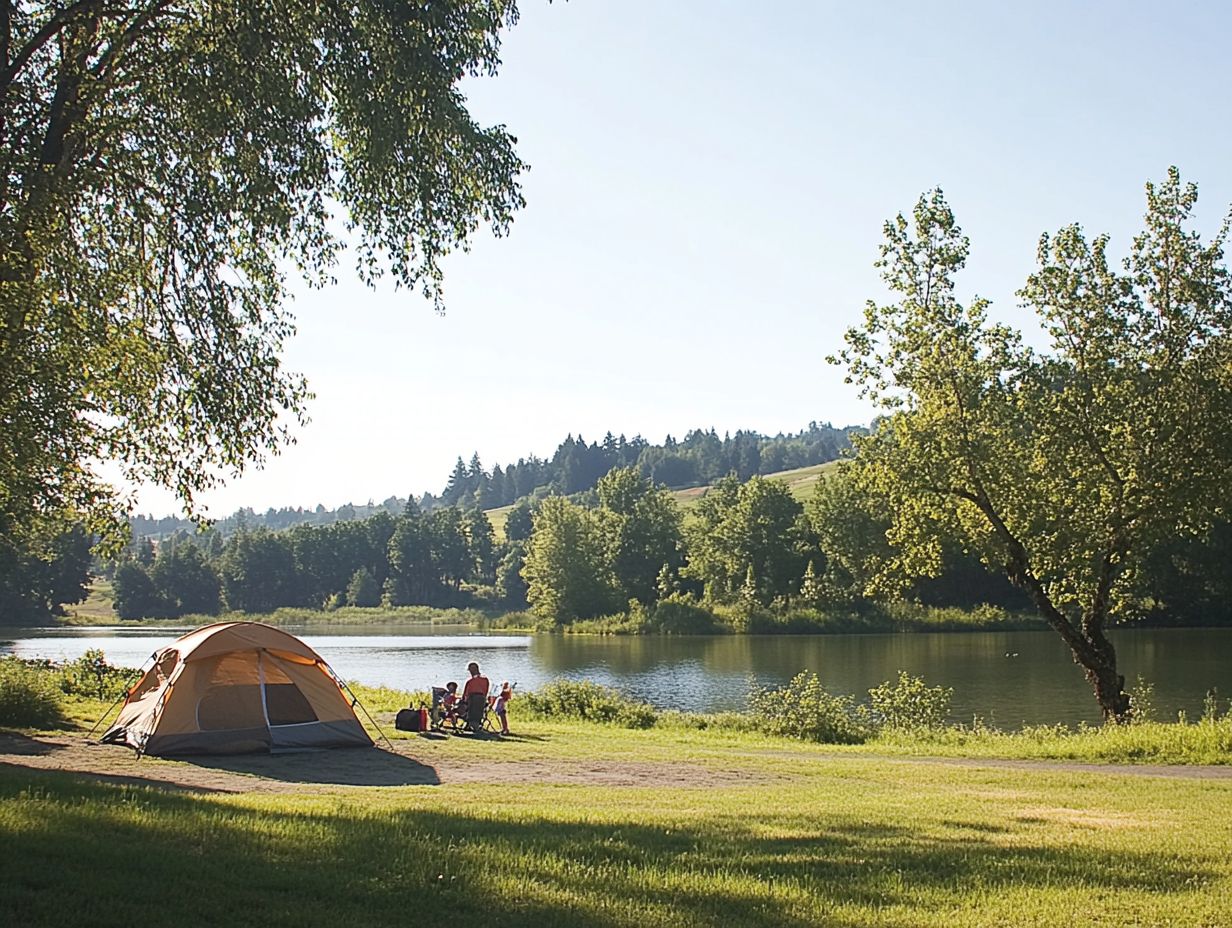 Activities at Lewis and Clark State Recreation Area