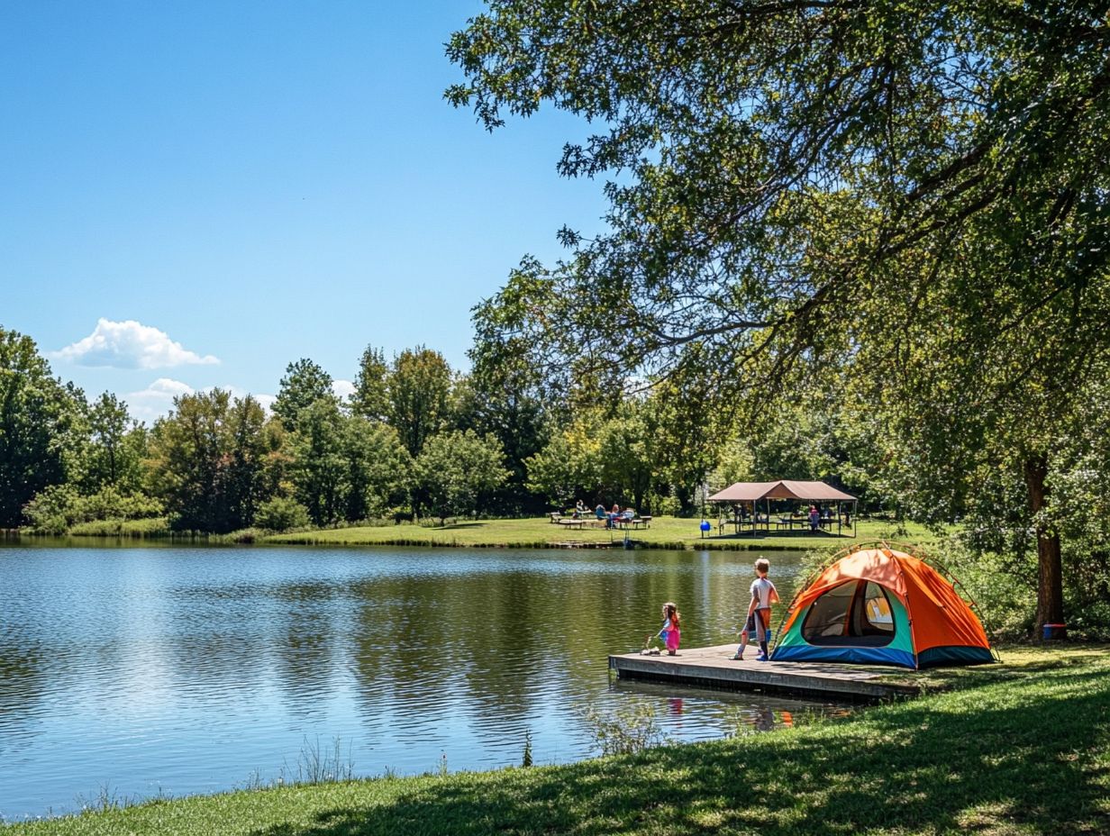 Types of Campsites Available