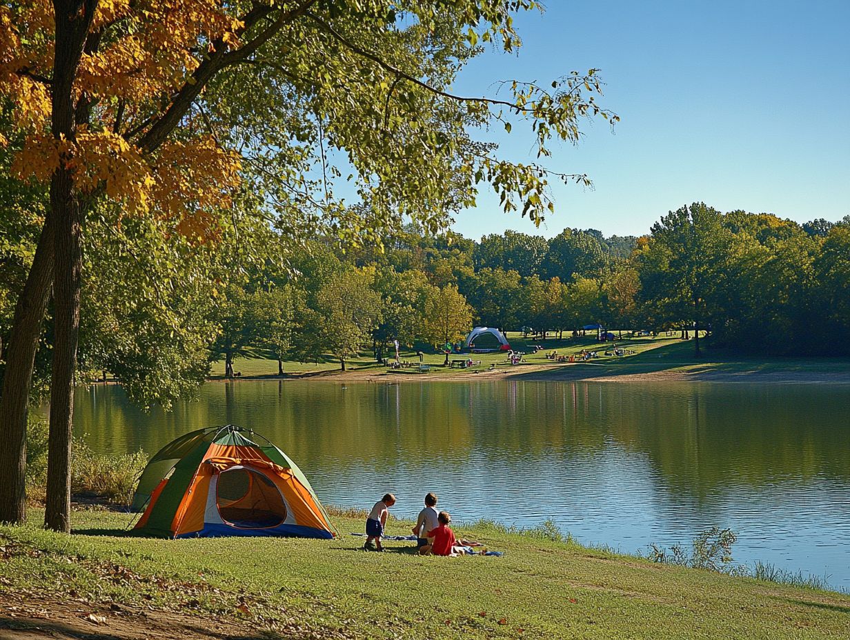 Activities at Louisville State Recreation Area