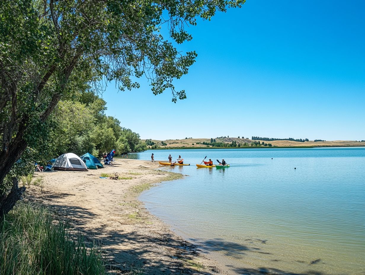 Camping at Lake McConaughy