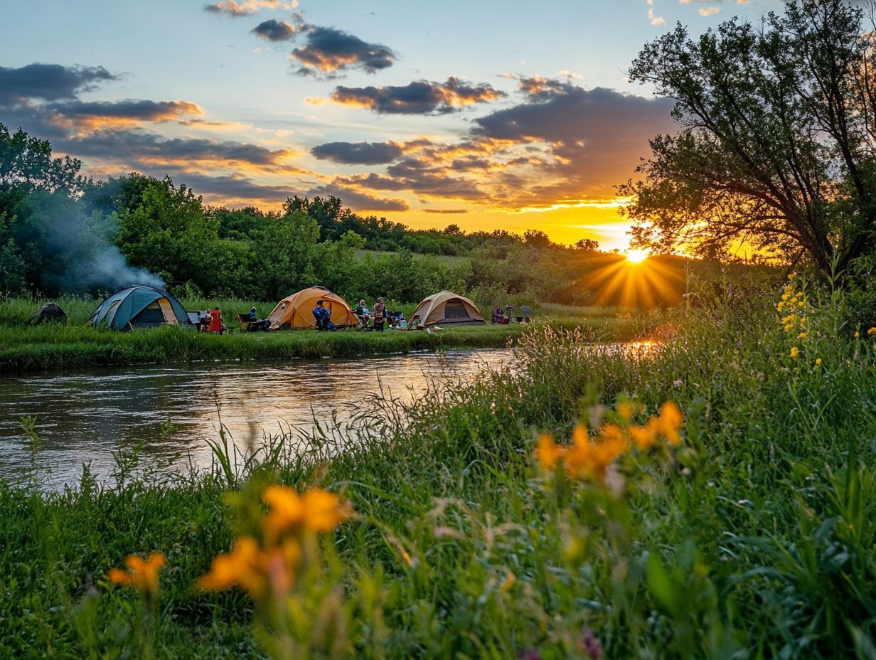 Why Camp Along a Riverfront in Nebraska?