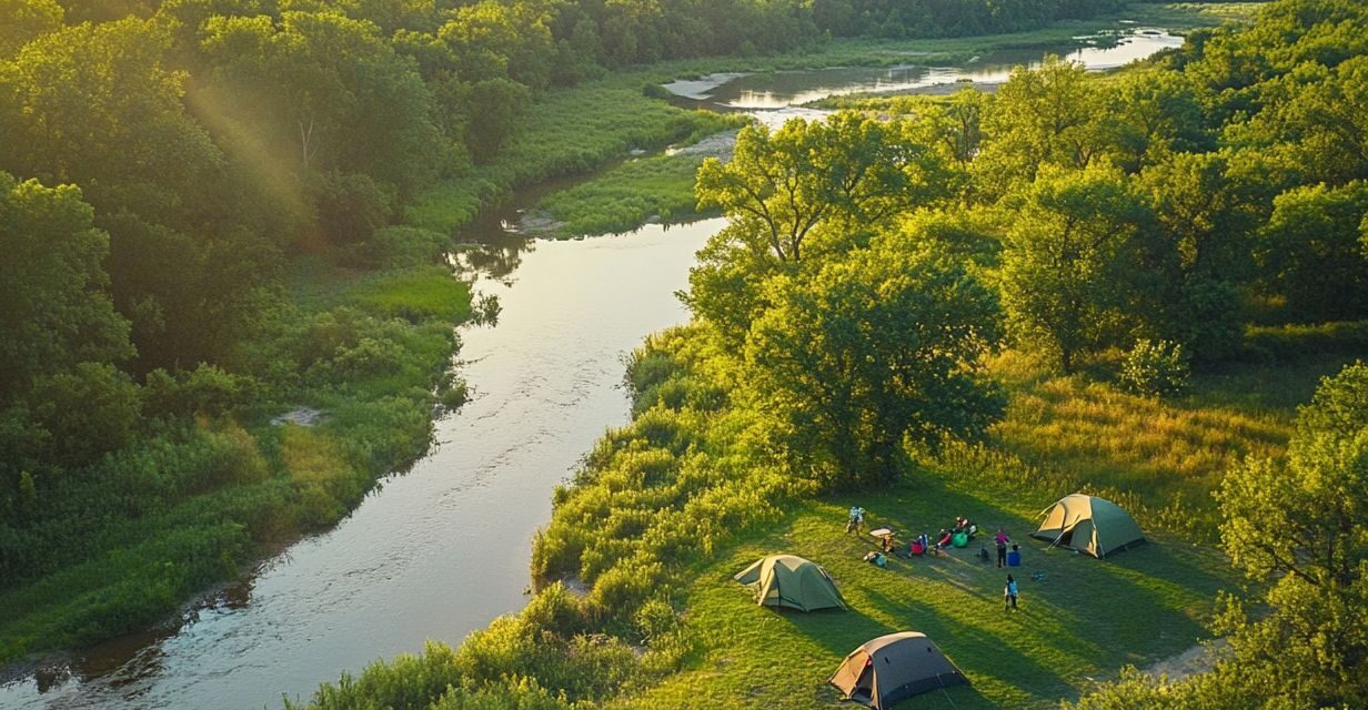 Camping at Two Rivers State Rec Area | Nebraska Camping Guide