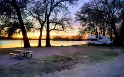 Camping at Oliver Reservoir State Recreation Area in Nebraska