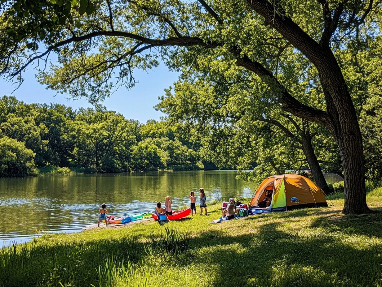 Swimming and Beach Area