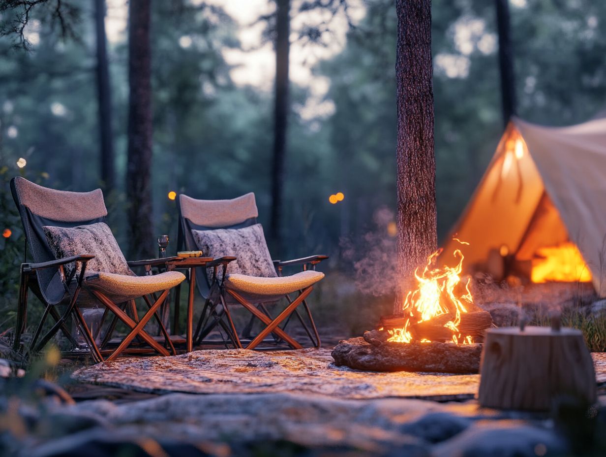 Why Are Camp Chairs & Tables Important for Your Campsite?