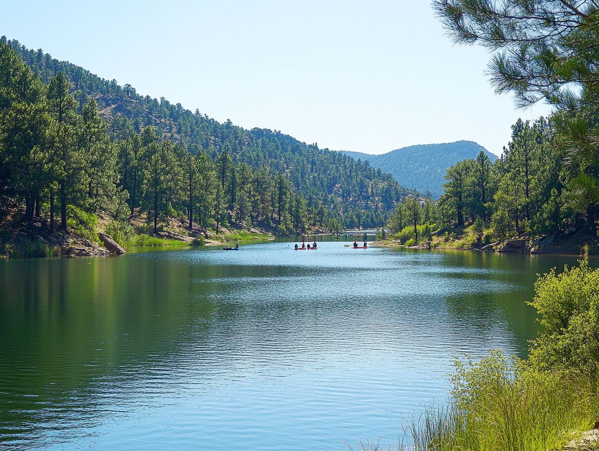 About Sherman Reservoir State Recreation Area