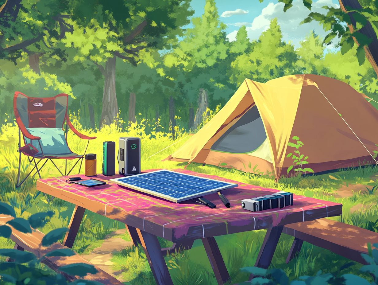 Batteries for Camping