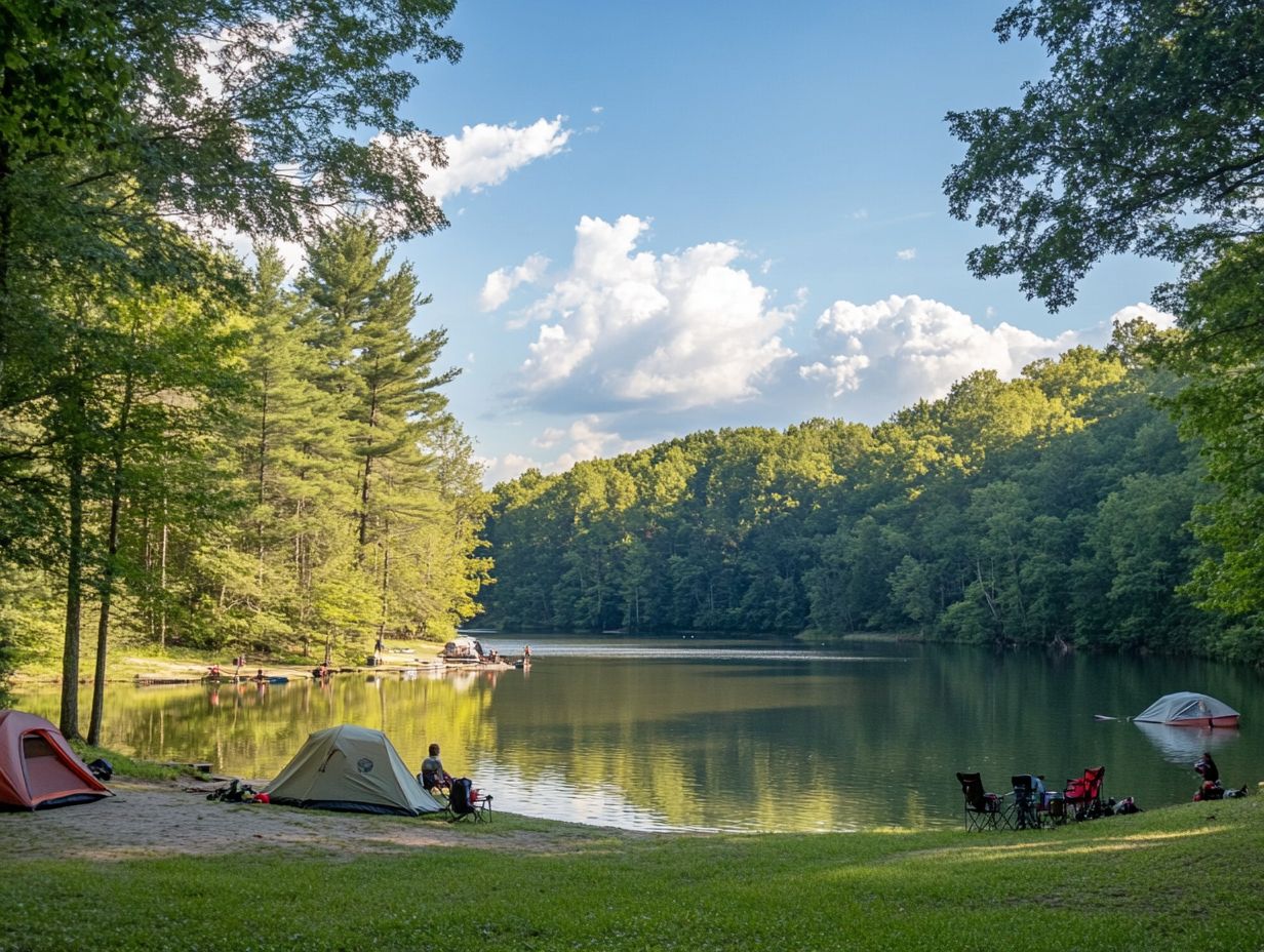 Activities at Rock Creek State Recreation Area