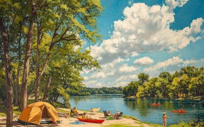 Camping at Rockford Lake State Rec Area | Nebraska Camping Guide